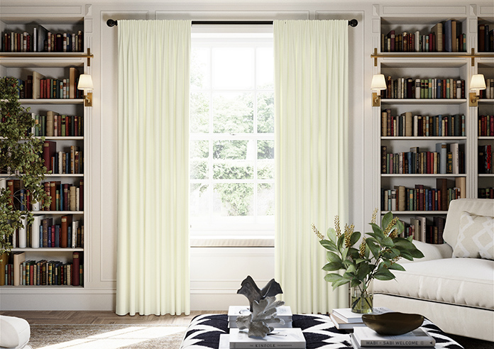 Saltaire, Buttercream - Made to Measure Curtains - Image 3